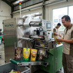 Proses produksi dan cetak kemasan produk profesional untuk meningkatkan nilai jual