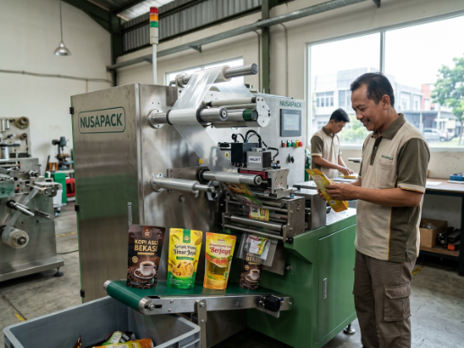Proses produksi dan cetak kemasan produk profesional untuk meningkatkan nilai jual